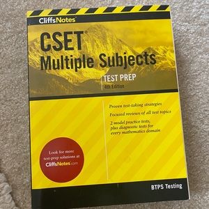 CBEST multiple subject test prep